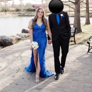 Portia & Scarlett blue prom dress size 10